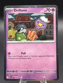 Drifloon - (Cosmos Holo) 005 005 Me: Mega Evolution Promo Holo - Image 1