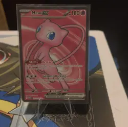 Pokemon TCG Mew ex Ultra Rare Full Art 193/165 Scarlet & Violet-151 English - Image 1