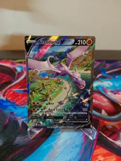 Aerodactyl V (Alternate Full Art) 180/196 Swsh11: Lost Origin Holo - Image 1
