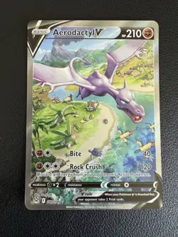 Aerodactyl V (Alternate Full Art) 180/196 Swsh11: Lost Origin Holo - Image 1