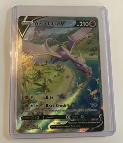 Aerodactyl V (Alternate Full Art) 180/196 Swsh11: Lost Origin Holo - Image 1