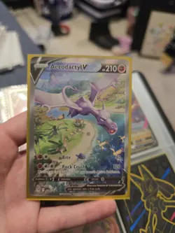 Aerodactyl V (Alternate Full Art) 180/196 Swsh11: Lost Origin Holo - Image 1