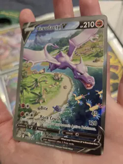 Aerodactyl V (Alternate Full Art) 180/196 Swsh11: Lost Origin Holo - Image 4