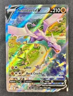 Aerodactyl V (Alternate Full Art) 180/196 Swsh11: Lost Origin Holo - Image 1
