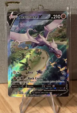 Aerodactyl V (Alternate Full Art) 180/196 Swsh11: Lost Origin Holo - Image 1