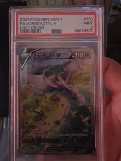 Aerodactyl V (Alternate Full Art) 180/196 Swsh11: Lost Origin Holo - Image 1