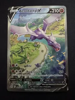 Aerodactyl V (Alternate Full Art) 180/196 Swsh11: Lost Origin Holo - Image 1