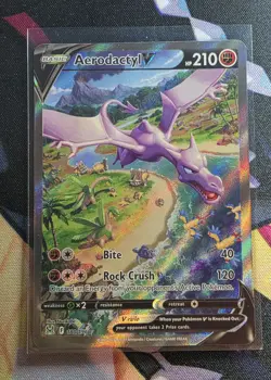Aerodactyl V (Alternate Full Art) 180/196 Swsh11: Lost Origin Holo - Image 1