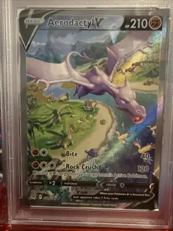 Aerodactyl V (Alternate Full Art) 180/196 Swsh11: Lost Origin Holo - Image 4