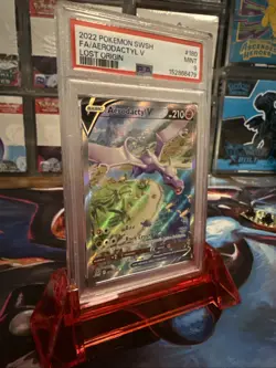 Aerodactyl V (Alternate Full Art) 180/196 Swsh11: Lost Origin Holo - Image 5