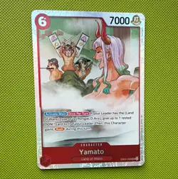 Bandai One Piece Card Game Yamato EB02-006 SR Foil Alt Art 7000 English - Image 1