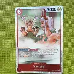 Bandai One Piece Card Game Yamato EB02-006 SR Foil Alt Art 7000 English - Image 2