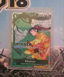 One Piece TCG Kikunojo OP14-023 2026 Winner Stamped Alt Art Promo - Image 1