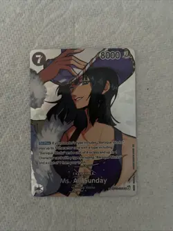 Ms. All Sunday (SP) OP14-084 The Time of Battle Foil - Image 1