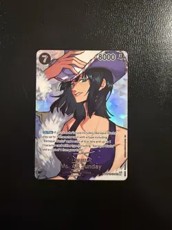 Ms. All Sunday (SP) OP14-084 The Time of Battle Foil - Image 2