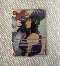 Ms. All Sunday (SP) OP14-084 The Time of Battle Foil - Image 1