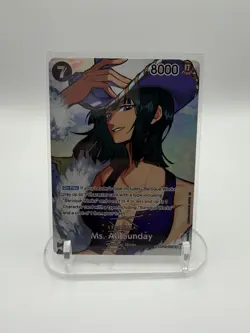 One Piece CCG Ms. All Sunday (SP) OP14-084 SR - The Time of Battle (OP16) - Image 1