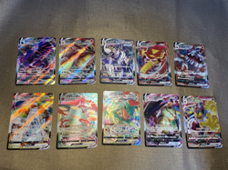 set of 10 Pokemon Card Japanese VMAX RRR 116/184 S8b VMAX Climax b035 - Image 1