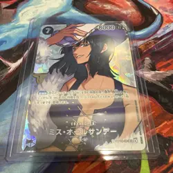 Ms. All Sunday SP OP14-084 Alt Art - One Piece CCG OP16 THE TIME OF BATTLE - Image 1