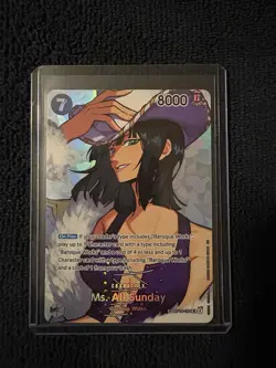 Ms. All Sunday (SP) OP14-084 The Time of Battle Foil - Image 1