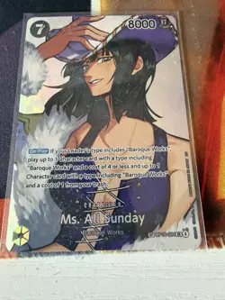 Ms. All Sunday (SP) OP14-084 The Time of Battle Foil - Image 1