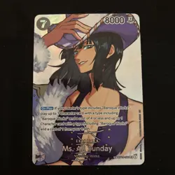 Ms. All Sunday SP OP14-084 Alt Art - One Piece OP16 THE TIME OF BATTLE - Image 1