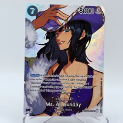 Ms. All Sunday SP OP14-084 Alt Art - One Piece OP16 THE TIME OF BATTLE - Image 1