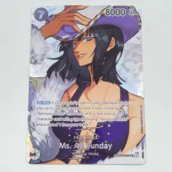 Ms. All Sunday SP OP14-084 Alt Art - One Piece OP16 THE TIME OF BATTLE - Image 3