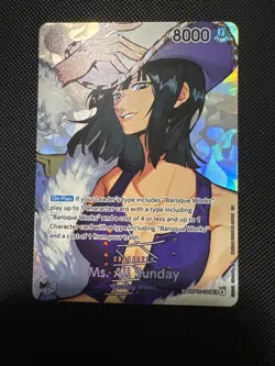 Ms. All Sunday (SP) OP14-084 The Time of Battle Foil NEAR MINT NM - Image 1