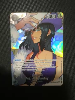 Ms. All Sunday (SP) OP14-084 The Time of Battle Foil NEAR MINT NM - Image 2