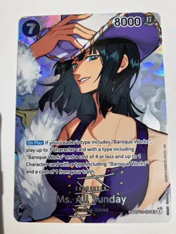 Ms. All Sunday (SP) OP14-084 The Time of Battle Foil - Image 3