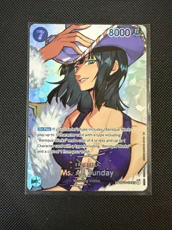 Ms. All Sunday (SP) OP14-084 The Time of Battle Foil - Image 1