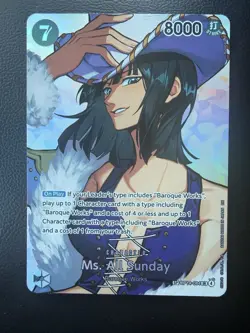 Ms. All Sunday (SP) OP14-084 The Time of Battle Foil - Image 1