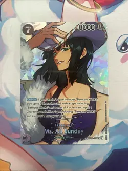 Ms. All Sunday (SP) OP14-084 The Time of Battle Foil - Image 1