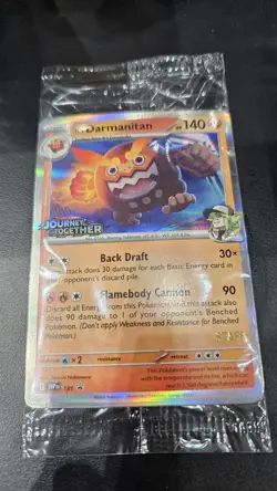 Pokemon - Journey Together Staff Prerelease Promo - Set of 4 Sealed Cards - Image 1