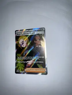 Pokemon Pitch Black Rust Syndicate Grunt 112/084 Ultra Rare NM English - Image 2