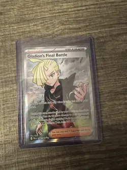 Gladion's Final Battle 108/084 Ultra Rare Pokemon Pitch Black ME05 NM English - Image 1