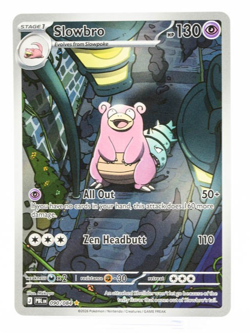 Slowbro Illustration Rare Pitch Black 090/084 Pokemon NM - Image 1