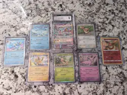 Pokemon Eevee & Eeveelutions Card Lot With Graded CGC MINT 9 Sealed Promo Eevee - Image 1