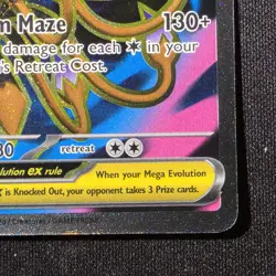 Pokemon TCG- Mega Chandelure ex - 099/084 - ME05: Pitch Black (ME05) Ultra Rare - Image 5