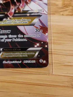 Pokemon Generations Radiant Collection M Mega Gardevoir EX RC31/RC32 Full Art - Image 3