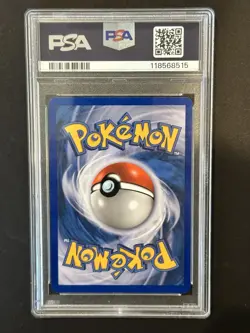 2005 Pokemon Raikou Gold Star Holo PSA 9 #114 Unseen Forces - Image 2