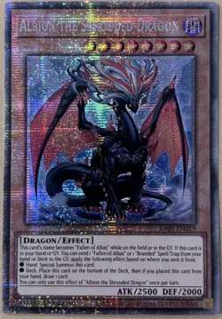 Albion the Shrouded Dragon RA05-EN019 Starlight Rare 1st Ed - Image 1