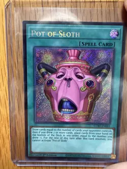 Pot of Sloth CORI-EN061 Chaos Origins 1st Edition - Image 1