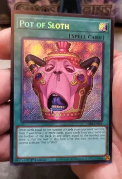 Pot of Sloth CORI-EN061 Chaos Origins 1st Edition - Image 3