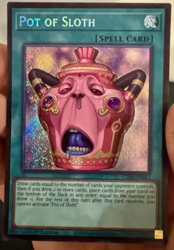 Pot of Sloth CORI-EN061 Chaos Origins 1st Edition Near Mint - Image 1