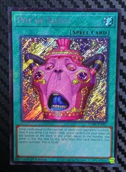 Pot of Sloth (Secret Rare) CORI-EN061 Chaos Origins 1st Edition - Image 1