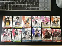 Weiss Schwarz English NIKKE Goddess Of Victory Bundle Lot of 12 Waifu Cards - Image 1