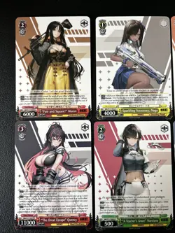 Weiss Schwarz English NIKKE Goddess Of Victory Bundle Lot of 12 Waifu Cards - Image 2