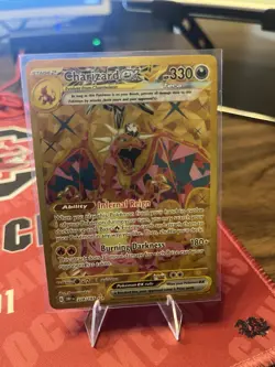 Pokemon TCG Charizard EX Hyper Rare Holo Card 228/197 Sv03: Obsidian Flames - Image 1